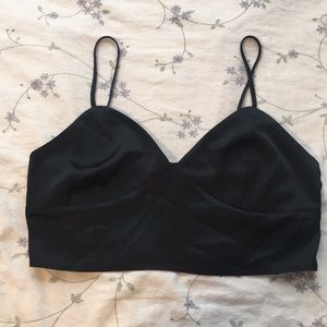 Satin bustier NWOT